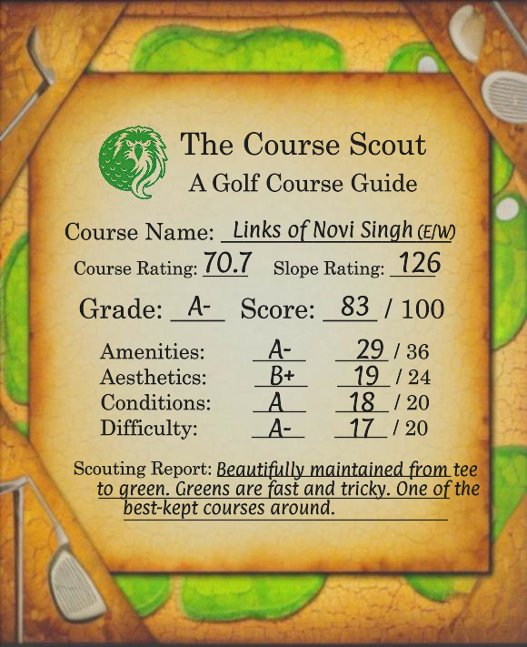 Links of Novi East to West CS Review